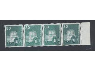 Germany GFR (BRD). Michel 853 ★★ , 1975 Industry and Technics 80 pf dark blue-gren. …