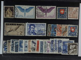 Switzerland. Used 1914-35. All different, e.g. Mi 127, 189x, 191x, 212, 245x, 249,. …