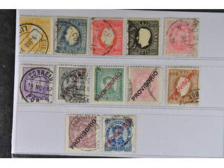 Portugal. Used 1870–1892. All different, e.g. Mi 40, 48, 60C, 61, 62, 64B, 80-85. Mostly …