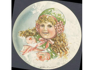 Sweden. Postcard Facit 52 , "Snowball card", Jenny Nyström. Used card sent locally …