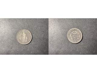 Peru 2 reales 1840, F-VF