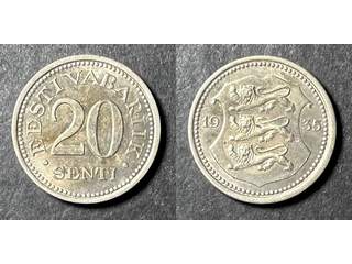 Estland 20 senti 1935, AU