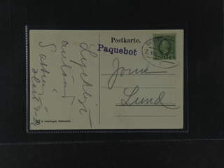 Sweden. Facit 52. GERMANY. German TPO cancellation BERLIN-SASSNITZ BAHNPOST Z. 1821.4.10 …