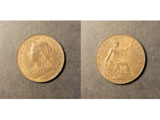 Storbritannien Queen Victoria (1837-1901) 1/2 penny 1901, UNC