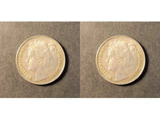 Nederländerna Wilhelmina (1890-1948) 1/2 gulden 1905, UNC