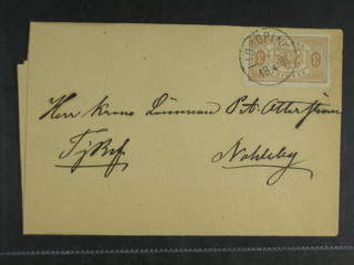 Sweden. Official Facit Tj1 , 3 öre on beautiful local cover cancelled LIDKÖPING …