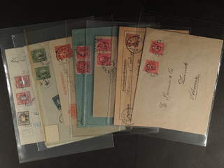 Sweden. Collection cancellations X-county. Postal items 1870–1940s, incl. e.g. cash on …