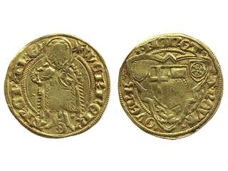 Coins, Germany, Trier. Werner von Falkenstein (1388–1418), Fb 3435, goldgulden ND …
