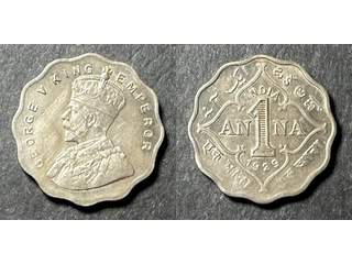 Indien George V (1910-1936) 1 anna 1929 C, AU/UNC
