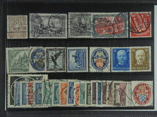 Germany Reich. Used 1875–1930. All different, e.g. Mi 35, 80, 96-97, 213, 367, 377, 383, …