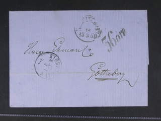 Sweden. Postage due mail. Postage due mark 36 ÖRE on cover sent from KIØBENHAVN K B 17.3 …