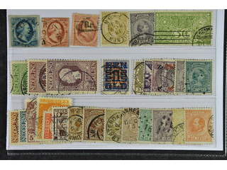 Netherlands. Used 1852–1925. All different, e.g. Mi 1-2, 4, 43-44, 70, 88-90, 137. …