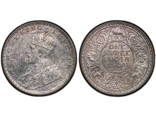 Indien George V (1910-1936) 1 rupee 1920 Calcutta, UNC, PCGS MS64