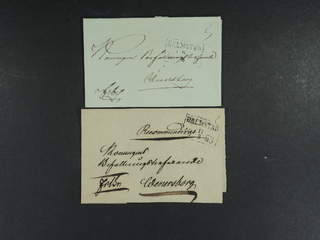 Sweden. N county. HALMSTAD 1849–1853, rectangular postmark. Type 3–4 on eleven covers …