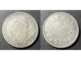Frankrike Louis Philippe I (1830-1848) 5 francs 1831, VF+