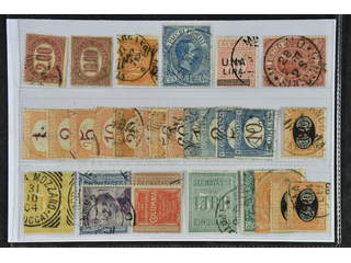 Italy. Used 1875–1925. Back-of-the-book.All different, e.g. Officials 6, 8, Postage Due …