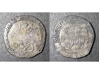 Storbritannien Charles I (1625-1649) ½ crown ND(1643-44) (P), F-VF svagpräglad