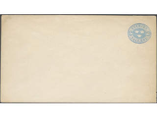 Sweden. Postal stationery, stamped envelope Facit Fk1Ib , Stamped envelope 12 öre, type …