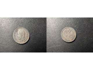 Ryssland Nicholas II (1894-1918) 25 kopeks 1896, VF-XF