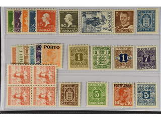 Denmark. ★★ 1914–34. All different, e.g. F 267-72, 280H3, 284, 342, Tj18, L15, L24, GB2, …