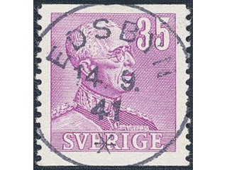 Sweden. Facit 280 used, 1941 Gustaf V large numerals 35 öre carmine-violet. EXCELLENT …