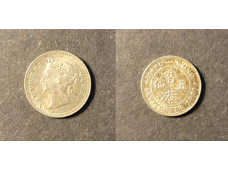 Hong Kong Queen Victoria (1841-1901) 5 cents 1901, AU/UNC