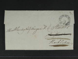 Sweden. S county. CHRISTINEHAMN 24.4.1834, arc postmark. Type 2 on letter sent to …