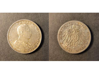 Tyskland Preussen Wilhelm II (1888-1918) 3 mark 1914, AU