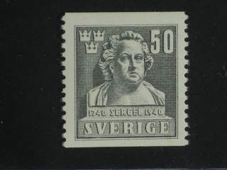 Sweden. Facit 327 ★★ , 1940 Johan Tobias Sergel 50 öre grey.