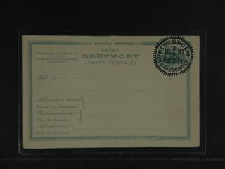 Sweden. Postal stationery, double postcard Facit bKd4 , Reply card 15+15 öre, unused but …