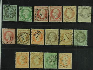 France. Used 1853–1862. All different, e.g. Mi 10-11, 16, 23, 25-26, and 31. Mostly good …