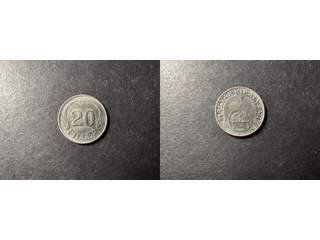 Ungern 20 filler 1926, UNC