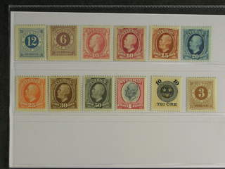 Sweden. ★ 1877–1903. All different, e.g. F 32, 44, 54v4, 55-60. Mostly good quality. F …