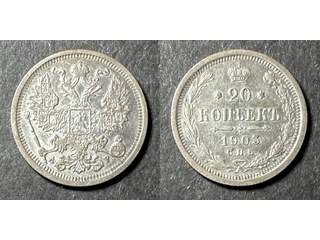 Ryssland Nicholas II (1894-1918) 20 kopeks 1903, AU