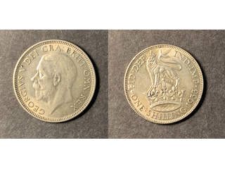 Storbritannien George V (1910-1936) 1 shilling 1933, XF-UNC