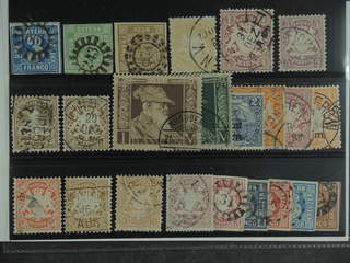 Germany Bavaria. Used 1849–1919. All different, e.g. Mi 2 I, 5, 11, 29y, 43, 45-46, 59, …