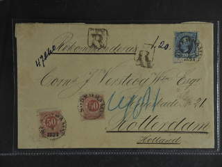 Sweden. Facit 48, 56 cover , 20+2x50 öre on beautiful registered cover sent from …