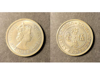 Hong Kong Queen Elizabeth II (1952-1997) 50 cents 1963 H, UNC