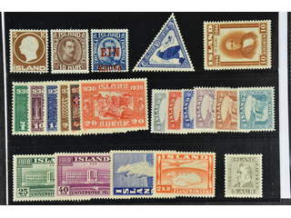 Iceland. ★ 1912–44. All different, e.g. F 120, 151, 159, 178, 188, 194-99, 273. Mostly …
