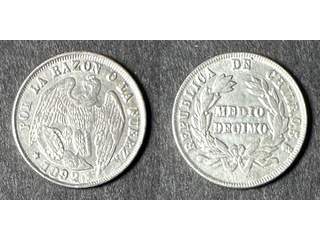 Chile ½ decimo 1892, UNC