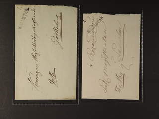 Sweden. N county. HALMSTAD, straight postmark. Two covers, incl. one registered sent to …