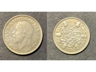 Storbritannien George V (1910-1936) 6 pence 1936, UNC