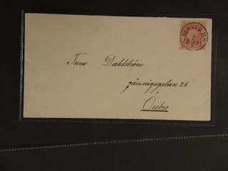Sweden. Facit 45 cover , 10 öre with EXCELLENT cancellation NERIKES BO on cover sent to …
