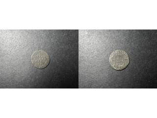 Danmark Fredrik II (1559-1588) 1 skilling 1563, 1, korrosion