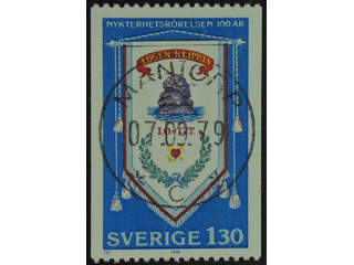 Sweden. Facit 1089 used , 1979 Temperance Movement 1.30 Kr multicoloured. EXCELLENT …