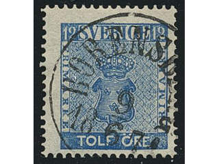 Sweden. E county. BORENSBERG 9.6.1871, circle cancellation. Postal: 400:-