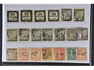 France. Used 1859–1929. Back-of-the-book. All different, e.g. Mi, Postage Due 2-3, 5, 8, …