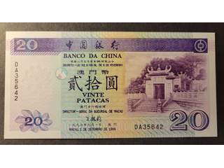 Macau 20 patacas 1.9.1996, UNC