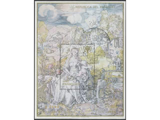 Paraguay. Michel 3326 used, 1980 Albrecht Dürer souvenir sheet 357. EUR 340