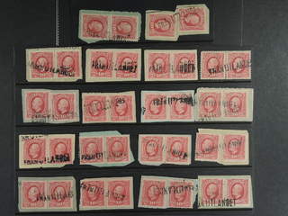 Sweden. Facit 54. FINLAND. Finnish single line cancellation FRÅN UTLANDET on 10 öre …